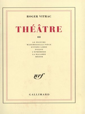 cover image of Théâtre (Tome III)